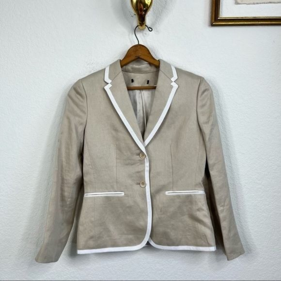 Brooks Brothers Stilette Linen Blazer - Picture 2 of 9